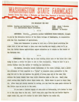 Washington State Farmcast, February 5, 1941