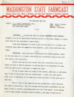 Washington State Farmcast, January 29, 1941