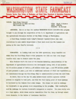 Washington State Farmcast, January 20, 1941