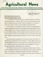 Agricultural Extension Service News, Volume 5, 1948 February 04