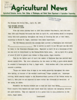 Agricultural Extension Service News, Volume 3, 1945 April 18