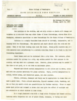 Home Economics News Service, volume 06, number 19: Curtains, Slip Covers Brighten Dark Corners; History of Foods Is Romantic Story