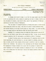 Home Economics News Service, volume 06, number 38: Food Important In Medical Care; Health Important In Defense Plans