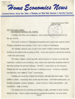 Home Economics News Service, volume 13, number 39: DDT Will Also Control That Serious Nuisance - the Earwig, Keep Home-canned Peaches from Being Tough, Dark and Tasteless