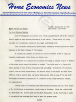 Home Economics News Service, volume 13, number 45: First-aid Kit for Stains on Most Kitchen Shelves, This Queen Can Sew as Well as Cook Too!, Pickling Problems