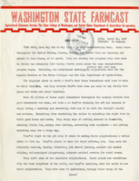 Washington State Farmcast, April 30, 1947