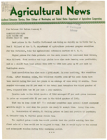 Agricultural Extension Service News, Volume 1, 1939 January 3