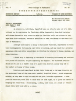 Home Economics News Service, volume 06, number 20: Artistic Arrangement Adds Charm to Home; Plans Necessary For Child's Party