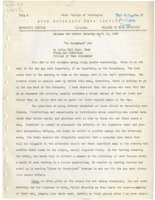 Home Economics News Service, volume 02, number 18: "No Breakfast" Fad, Dried Split Peas Good Diet Aids