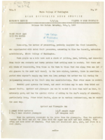 Home Economics News Service, volume 02, number 10: Dried Fruit Jams Good for Winter, the Right and Wrong Way to Lose Weight