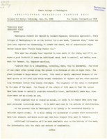 Agricultural Extension Service News, Volume 1, 1936 October 21