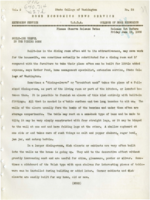 Home Economics News Service, volume 02, number 28: Built-ins Useful in the Dining Room, Good Appearance, Proper Health Habits for Children, Homegrown Herbs Find New Favor