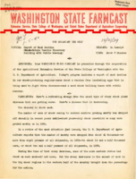 Washington State Farmcast, December 21, 1939