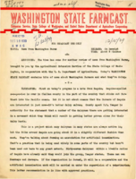 Washington State Farmcast, December 15, 1939