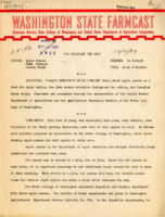 Washington State Farmcast, December 15, 1939