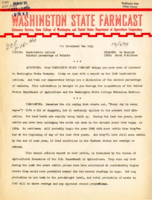Washington State Farmcast, December 6, 1939