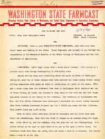 Washington State Farmcast, November 30, 1939