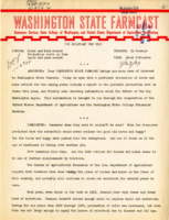 Washington State Farmcast, November 23, 1939