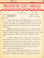 Washington State Farmcast, November 15, 1939