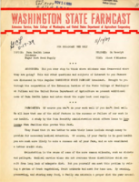 Washington State Farmcast, November 10, 1939