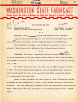 Washington State Farmcast, November 10, 1939