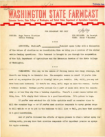 Washington State Farmcast, November 9, 1939