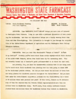 Washington State Farmcast, October 27, 1939