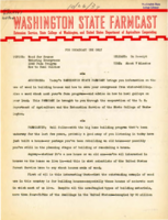 Washington State Farmcast, October 26, 1939