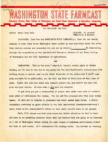 Washington State Farmcast, October 19, 1939