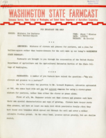 Washington State Farmcast, January 28, 1941