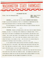 Washington State Farmcast, January 22, 1941