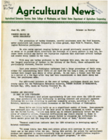Agricultural Extension Service News, Volume 3, 1945 June 26