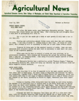 Agricultural Extension Service News, Volume 3, 1945 June 19