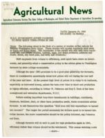 Agricultural Extension Service News, Volume 5, 1948 January 14
