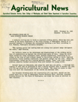 Agricultural Extension Service News, Volume 3, 1945 November 12