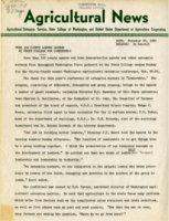 Agricultural Extension Service News, Volume 3, 1945 November 26