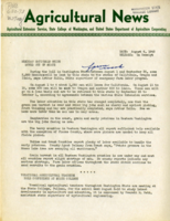 Agricultural Extension Service News, Volume 3, 1945 August 06