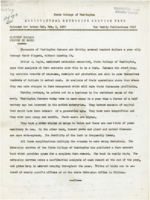 Agricultural Extension Service News, Volume 1, 1938 February 8