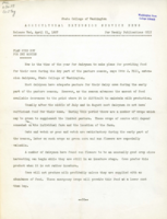 Agricultural Extension Service News, Volume 1, 1937 April 21