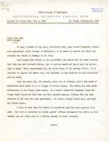 Agricultural Extension Service News, Volume 1, 1937 October 6