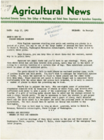 Agricultural Extension Service News, Volume 2, 1945 July 17