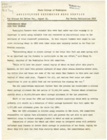 Agricultural Extension Service News, Volume 2, 1943 August 12