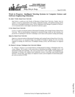 Work in Progress: Intelligent Tutoring Systems in Computer Science and Software Engineering Education