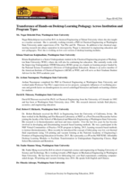 Transference of Hands-on Desktop Learning Pedagogy Across Institution and Program Types