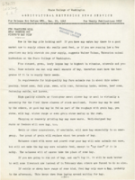 Agricultural Extension Service News, Volume 2, 1943 December 29