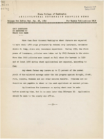 Agricultural Extension Service News, Volume 1, 1940 January 24