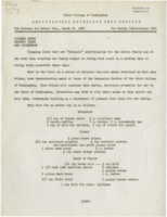 Agricultural Extension Service News, Volume 2, 1942 March 25
