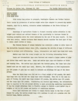 Agricultural Extension Service News, Volume 2, 1941 February 26