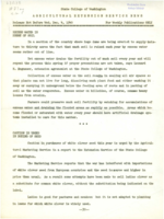 Agricultural Extension Service News, Volume 1, 1940 December 4