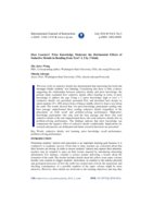 Does Learners’ Prior Knowledge Moderate the Detrimental Effects of Seductive Details in Reading from Text? A 2 by 3 Study